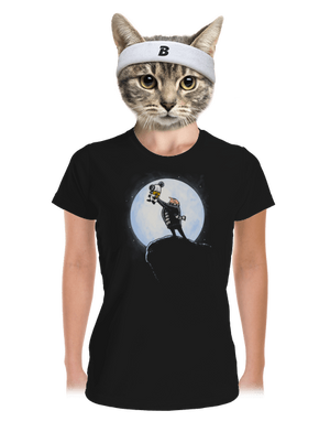 Minyon király női sportpóló Black