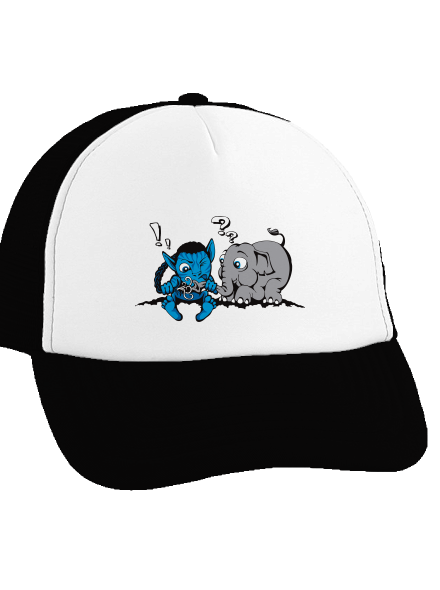 Error 501 teherautós sapka Black cap