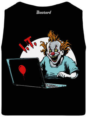 I.T. Clown férfi trikó Black