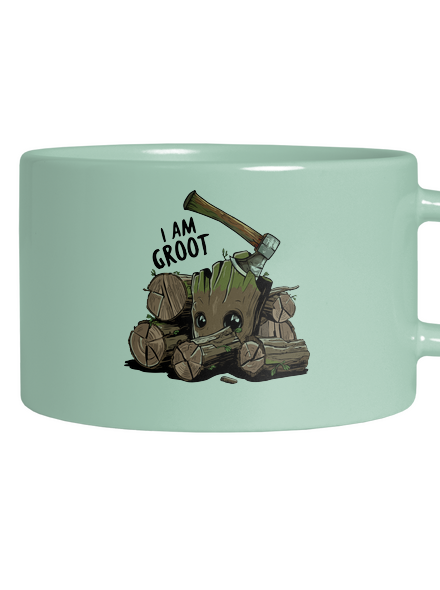 I Am Groot macaron bögre Mint Macaron