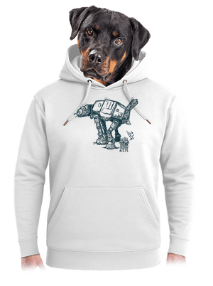 AT-AT unisex prémium pulóver Snowwhite