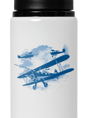 Égi lovagok kulacs White