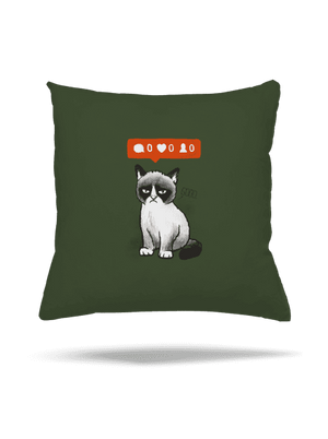 Grumpy párna Olive Green