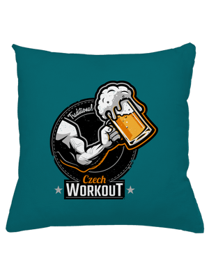 Czech workout párna Blue Turquoise