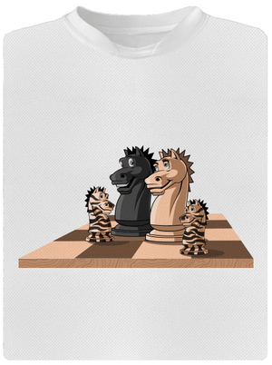 Sakkcsalád férfi sportpóló White