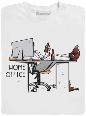 Home office férfi póló White