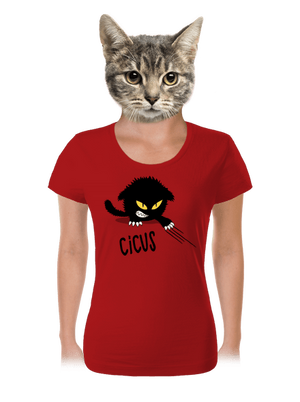 Cicus női póló Red Mal