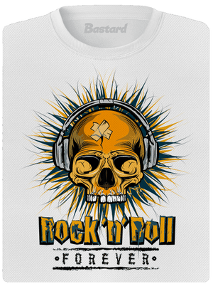 Rock'n'Roll forever női sportpóló White