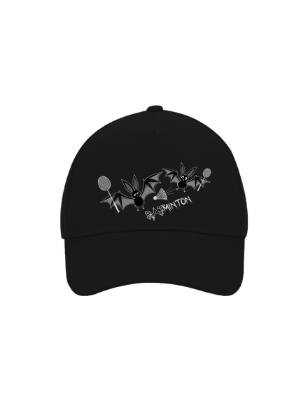 Batminton baseballsapka Black