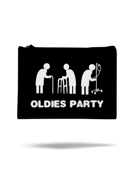 Oldies party kis táska Black