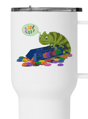 Zavart kaméleon termosz bögre White