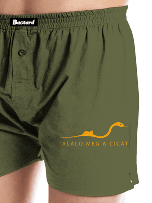 Találd meg a cicát férfi alsó nadrág Khaki