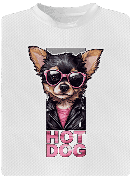 Very hot dog gyerek sport póló White