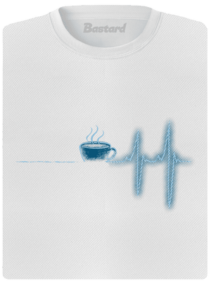 Coffee help női sportpóló White