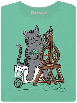 Dorombol a macska prémium női póló Mint Mal