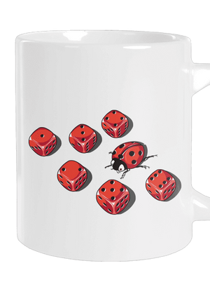 Álca nagy bögre White