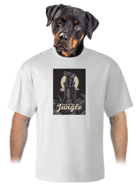 unisex túlméretezett póló