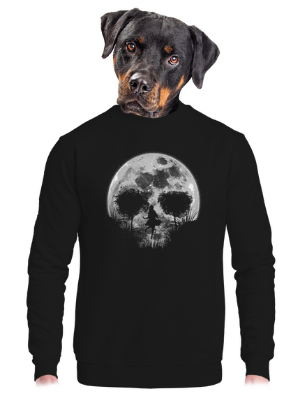 Halálos telihold unisex crewneck Black