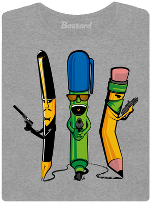 Az író banda női póló Dark Gray Melange