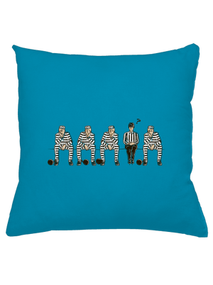 Nem bűnös párna Blue Turquoise