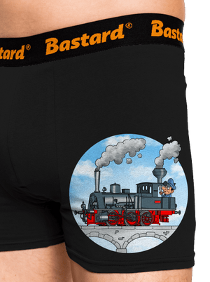 Kéményfüst boxeralsó Black