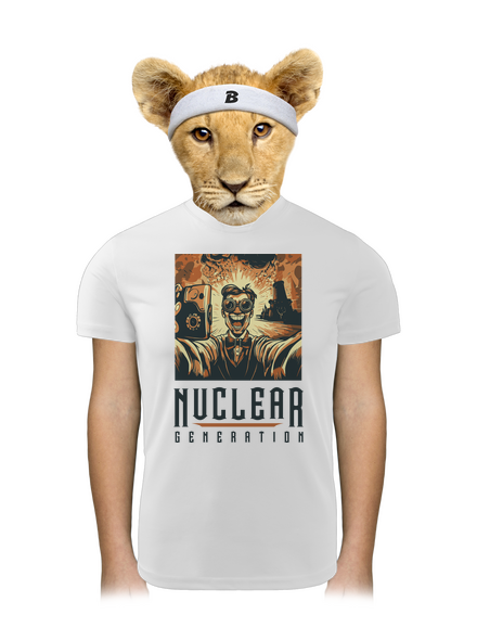 Nuclear generation gyerek sport póló White