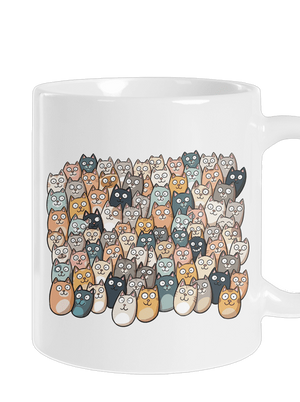 Találd meg az ördögöt hagyományos bögre White