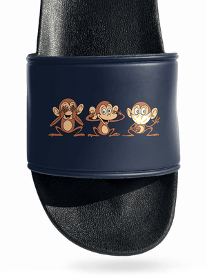 Kis majom papucs Navy