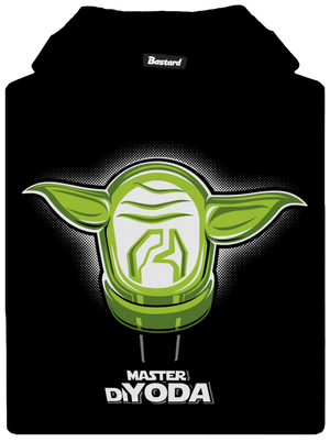 Master DiYoda gyerek kenguruzsebes pulóver Black
