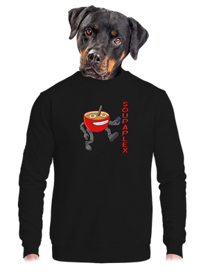 Soupaplex unisex crewneck Black