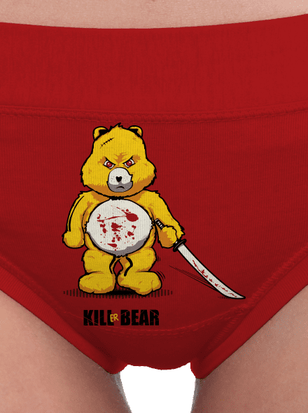 Killer bear női bugyik Red Mal