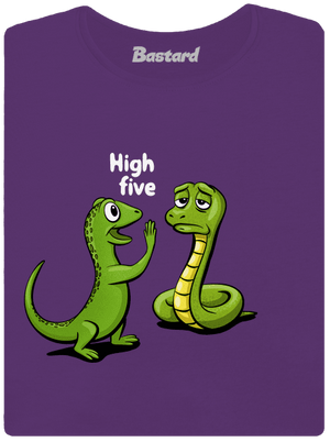 High Five prémium női póló Purple