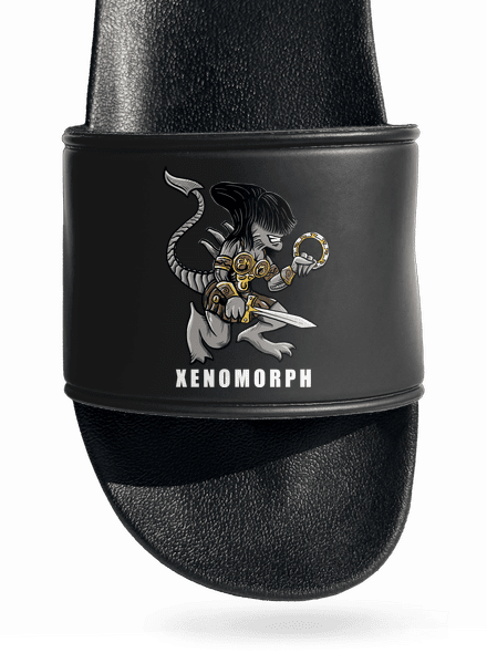 Xenomorph papucs Black