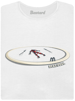 Dead in pool prémium női póló White