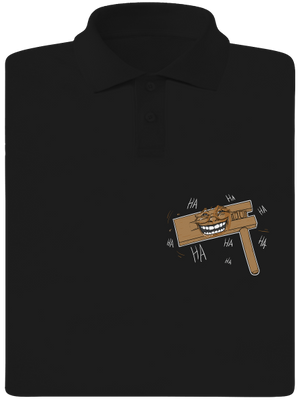 Racsnis férfi pólóingek Black