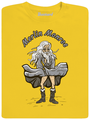 Merlin Monroe	 gyerek póló Gold