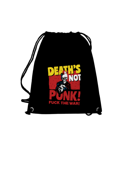 Death's not punk hátizsák Black