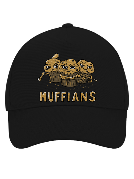 Muffians baseballsapka Black
