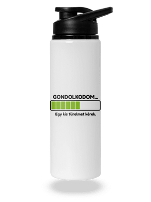 Gondolkodom kulacs White