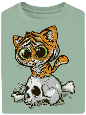 Tigriskölyök unisex túlméretezett póló Sage