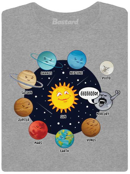 Mercury női póló Dark Gray Melange