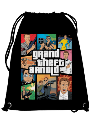 Grand Theft Arnold hátizsák Black