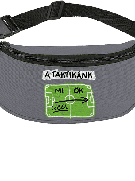 A futballtaktikánk övtáska Graphite