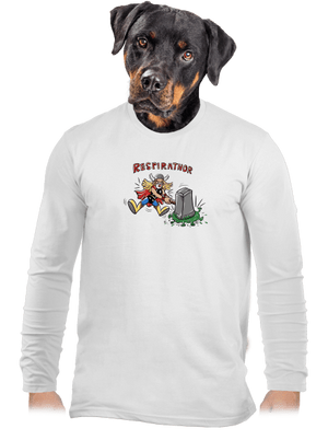 férfi hosszú ujjú póló