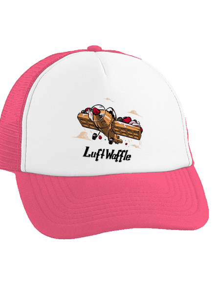 Luftwaffle teherautós sapka Fluorescent Pink cap