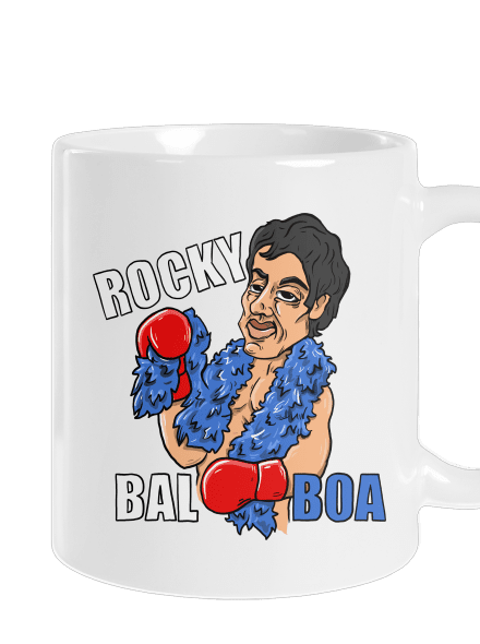 Rocky Bal boa hagyományos bögre White