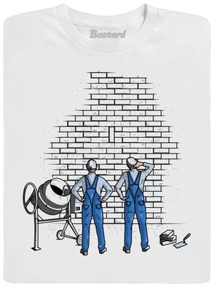 Kőművesek férfi hosszú ujjú póló White