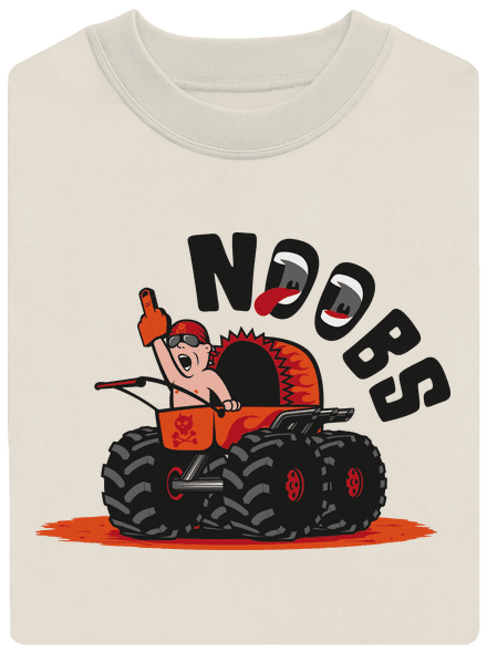 Monster stroller unisex crewneck Off White