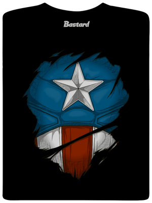 Captain inside férfi hosszú ujjú póló Black