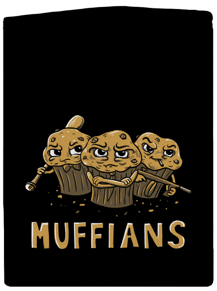 Muffians cipzáras férfi pulóver Black